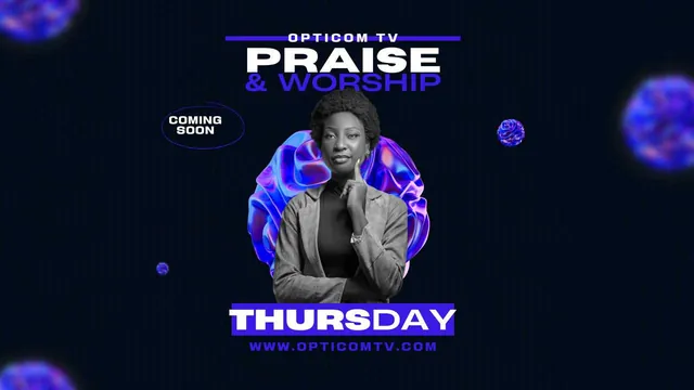 Opticom TV Praise & Worship key art